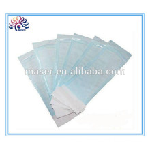 Beauty salon cosmetic tools plastic pouch, disposable pouch bag for artist travel, big size non-toxic sterilization pouch